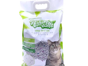 nature calls – white bentonite premium litter – 10l