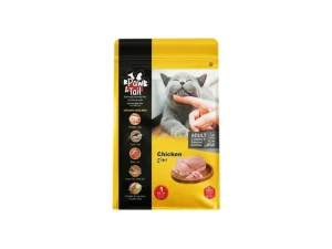 Paw & Tail Adult Cat Food 1kg – Chicken Flavor