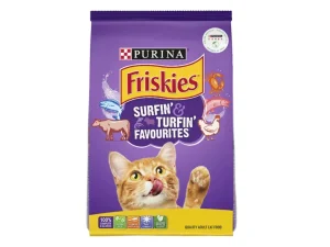 Friskies Surfin’ & Turfin’ Favorites Adult Cat Food 400g