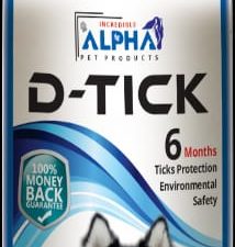 Alpha D Tick Spray 120ml Anti Tick Spray for Dogs & Cats