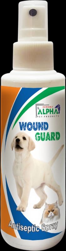 Alpha Wound Guard Antiseptic Spray 120ml for Dogs & Cats