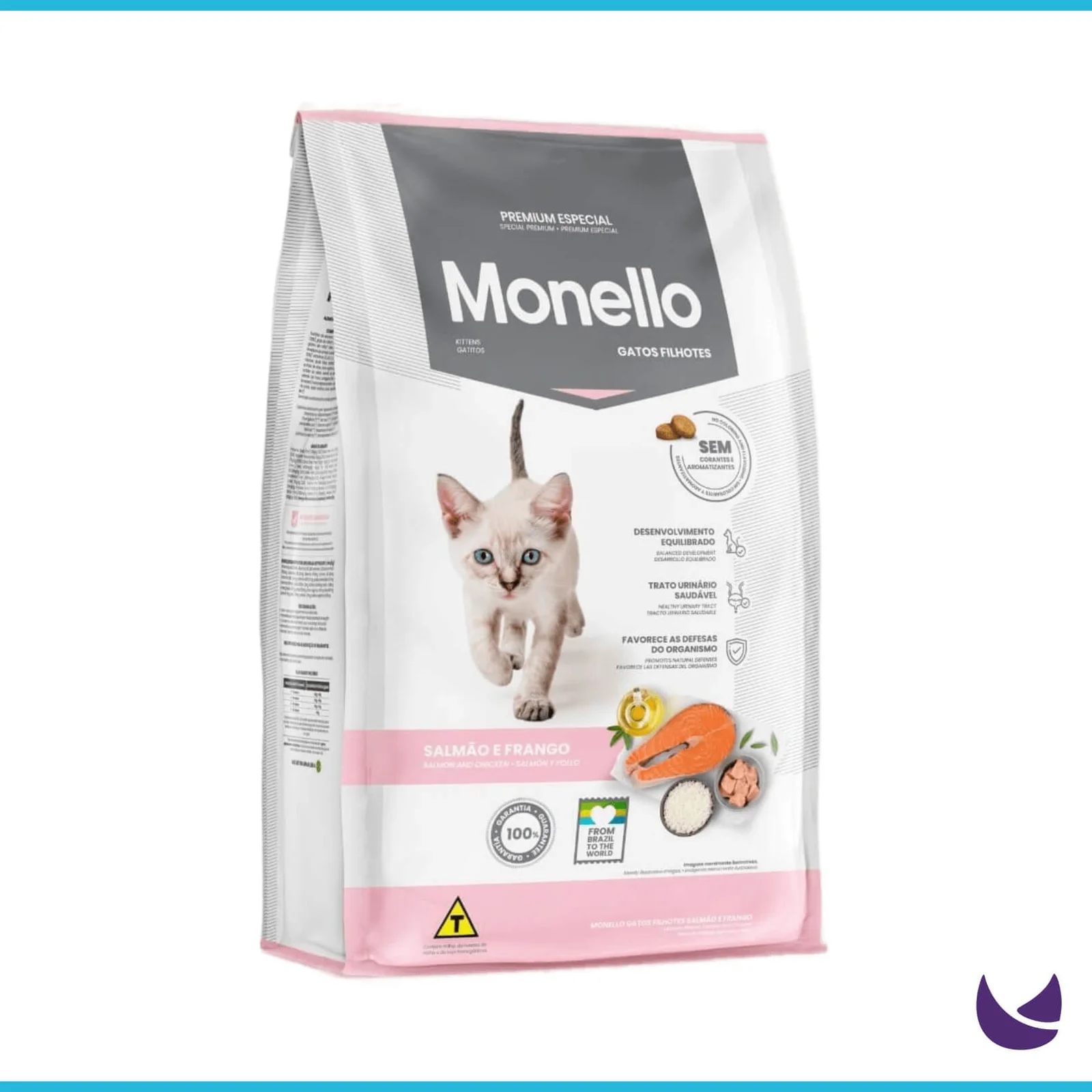 Monello Chicken Flavor Kitten Food – 1kg