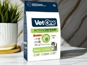 Vetone Cat Food Chicken Flavor 1KG – Complete & Balanced Nutrition for Kittens