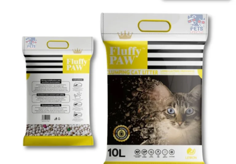 Fluffy Paw Lemon Scented Cat Litter 10L – Imported China