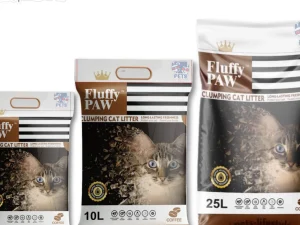 Fluffy Paw Coffee Scented Cat Litter 5L – Imported China