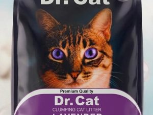 Dr Cat Litter 16L – Lavender Scented Clumping Cat Litter