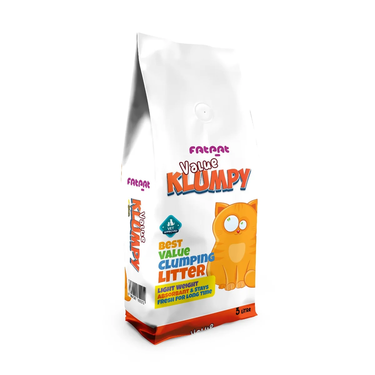 Value Klumpy Cat Litter – Unscented Clumping Cat Litter