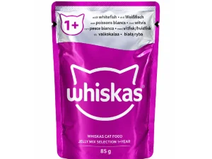 Whiskas Mix Flavor Jelly Selection Cat Food 85g Pouch – Wet Cat Food