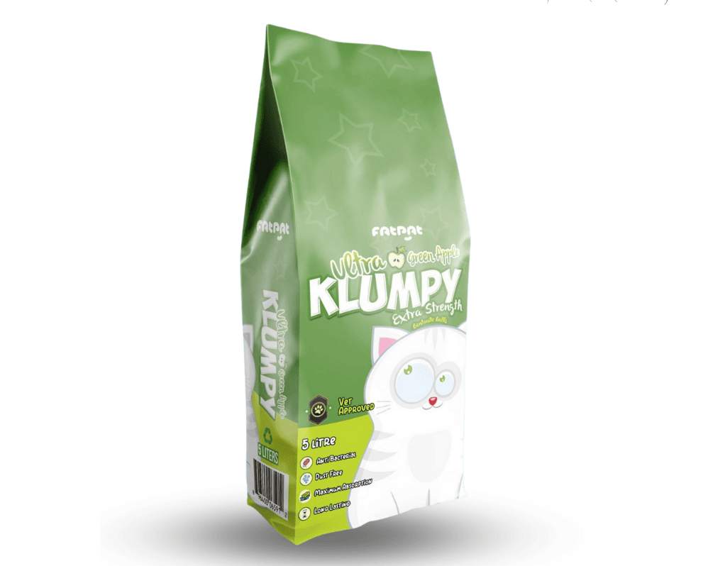 Ultra Klumpy Cat Litter 20kg – Apple Scented Clumping Cat Litter