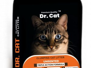 Dr Cat Litter 5L – Unscented Clumping Cat Litter