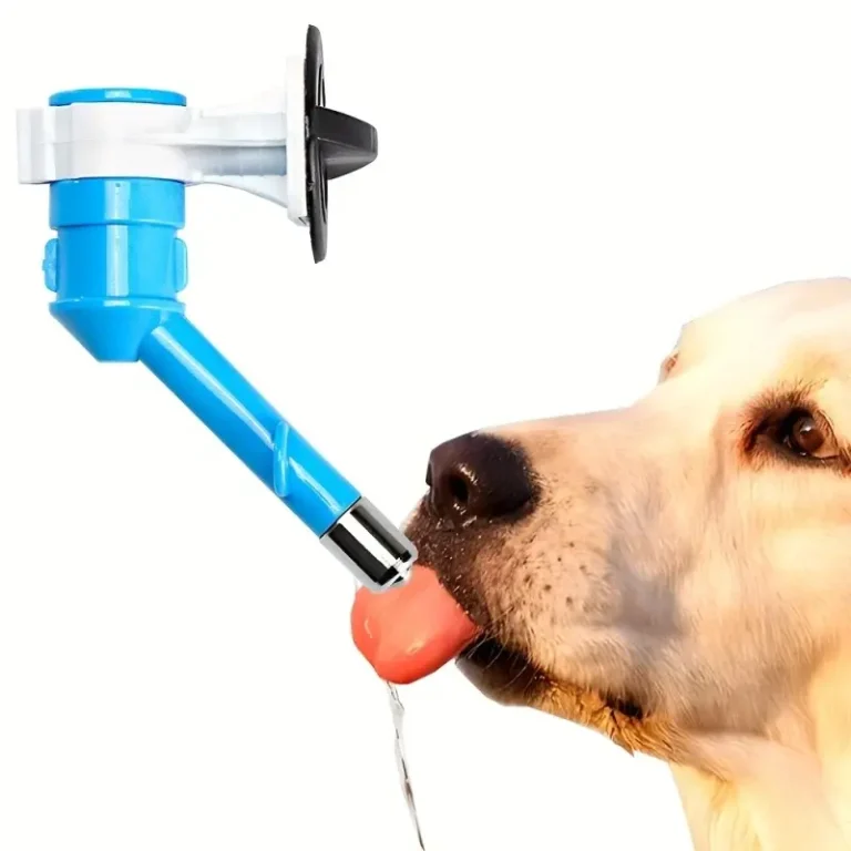 Flexible Cage Wall-Mounted Water Bottle Nozzle for Pets – Easy Drinking Water Dispenser
