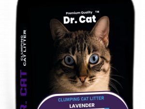 Dr Cat Litter 5L – Lavender Scented Clumping Cat Litter