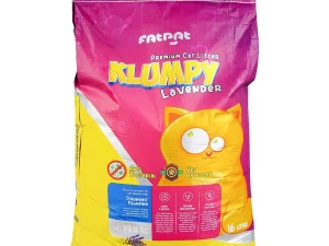 Super Klumpy Cat Litter 16L – Lavender Scented Clumping Cat Litter